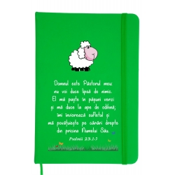 Notepad personalizat, Domnul este pastorul meu...